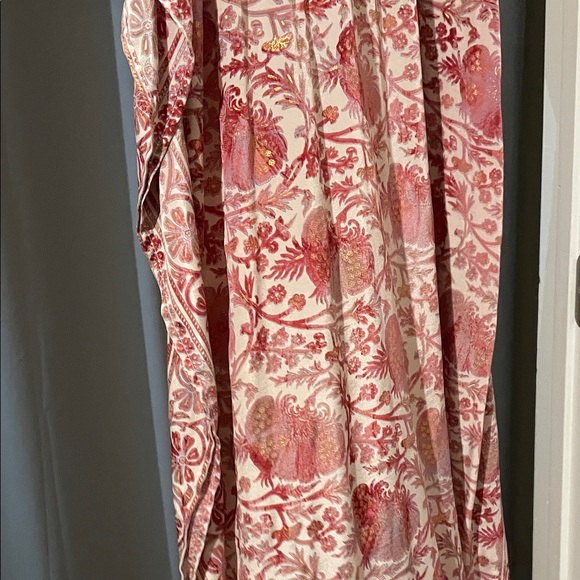 Chic Pink Floral Maxi Dress - Picture 9 of 13